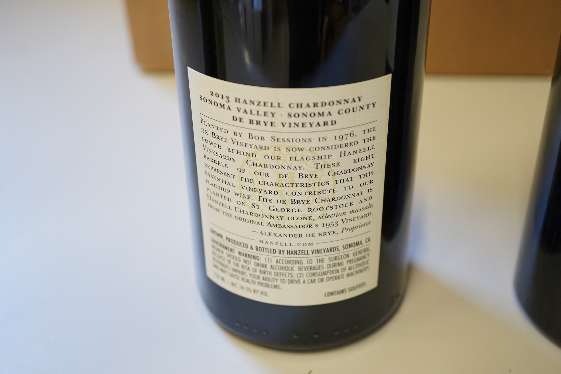 California, USA: A mixed parcel of white wine